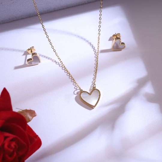 Premium Anti-Tarnish Chain & Earring Set