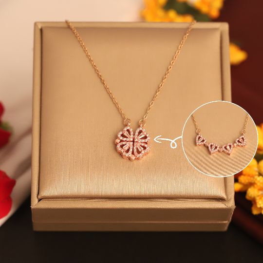 Premium Magnetic Chain Pendant ( Free Ring )